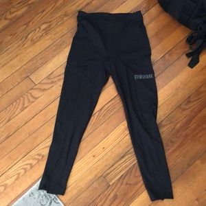 Black gymshark leggings